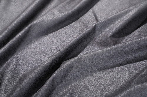 Покрывая серый полиэстер ткани замши Faux, эластичная ткань Microsuede Faux