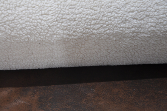 Pu 100%P Sherpa меха 520gsm твердый твердый скрепил ткань ватки