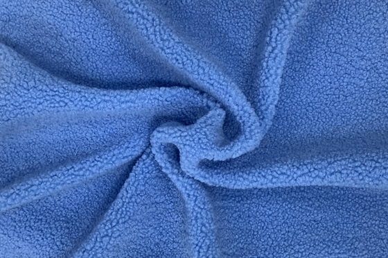 100% полиэстер 150cm CW или регулируемая ткань Sherpa Faux 300gsm