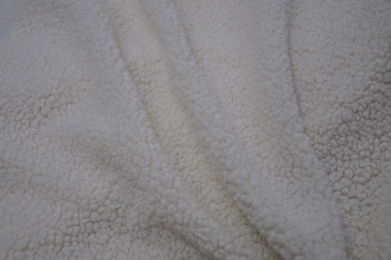100% полиэстер 150cm CW или регулируемая ткань Sherpa Faux 310gsm