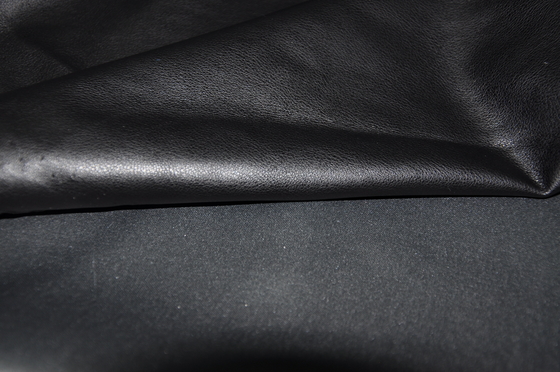 100% покрытая ткань раковины PU PU 137cm Faux толстая кожаная