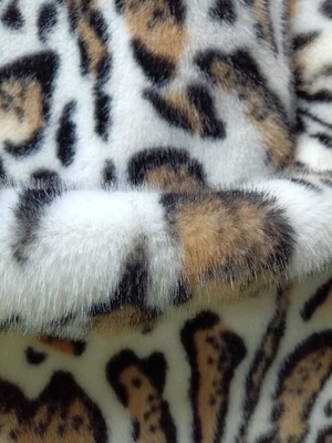 680GSM Leopard Print Polyester Fabric For Unique Fashion 100% полиэстерная ткань